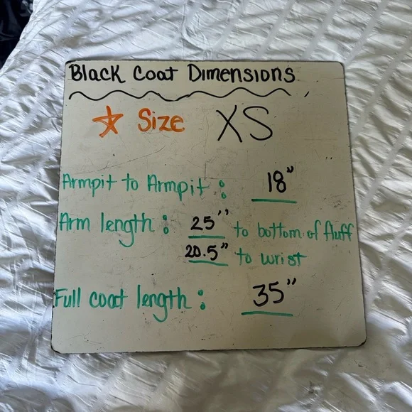 Price drop  Colorful Goth velour penny lane patchwork black faux fur trim coat - Picture 4 of 4